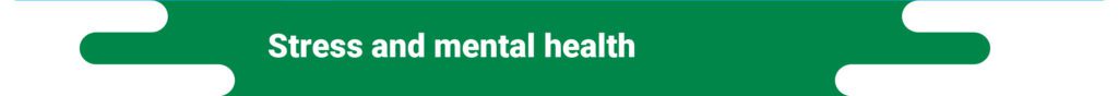 future of primary care - stress and mental health