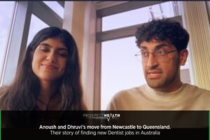 Anoush and Dhruvi - finding new Dentist jobs in Australia